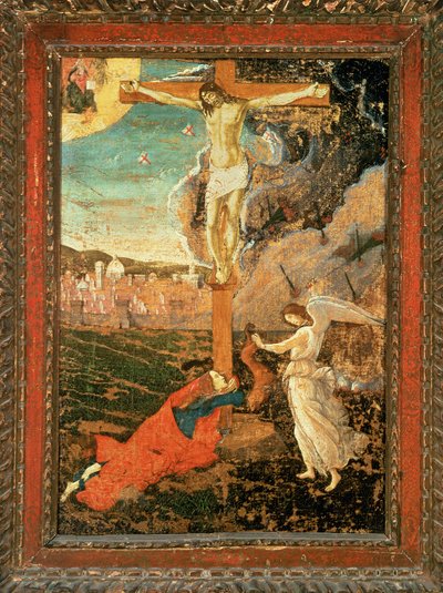 Mystic Crucifixion by Sandro Botticelli